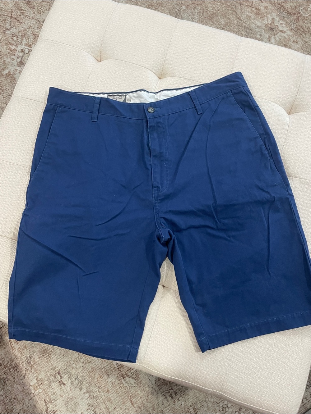Men's Blue  flat Volcom Shorts